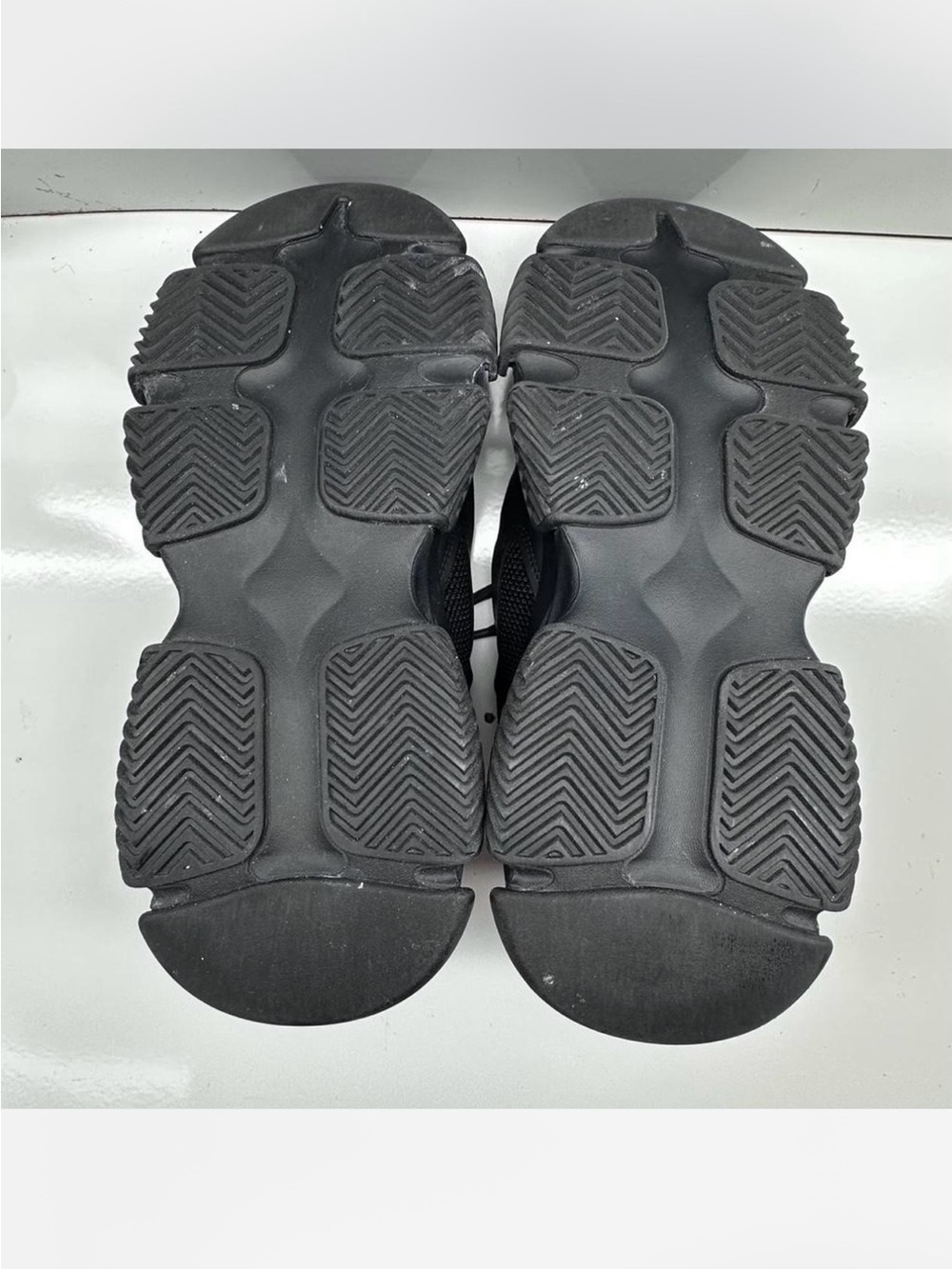 Steve Madden Black Women's Chunky Platform Sneakers - Picture 7 of 7